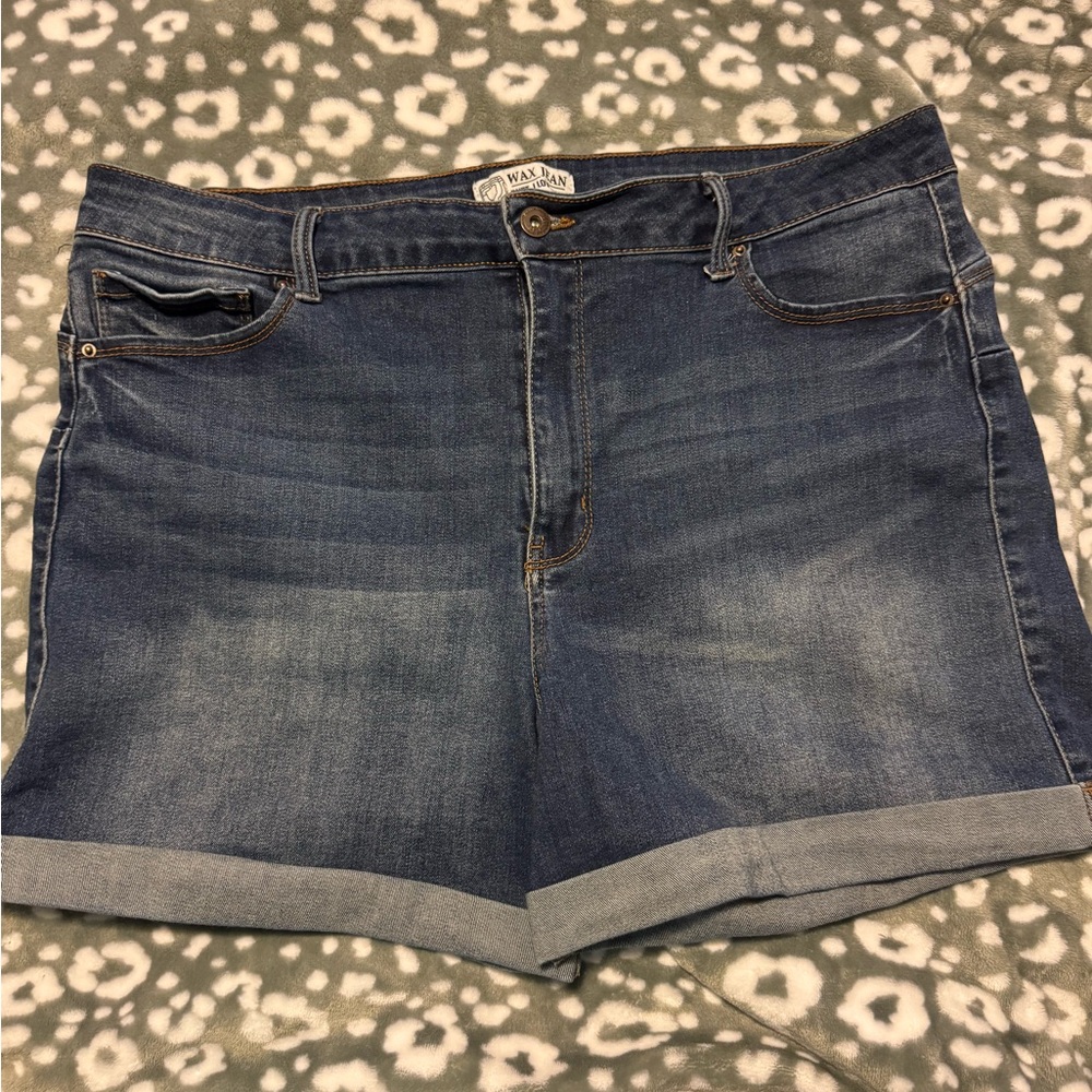 Wax Jean Women's Jean Shorts 3xl